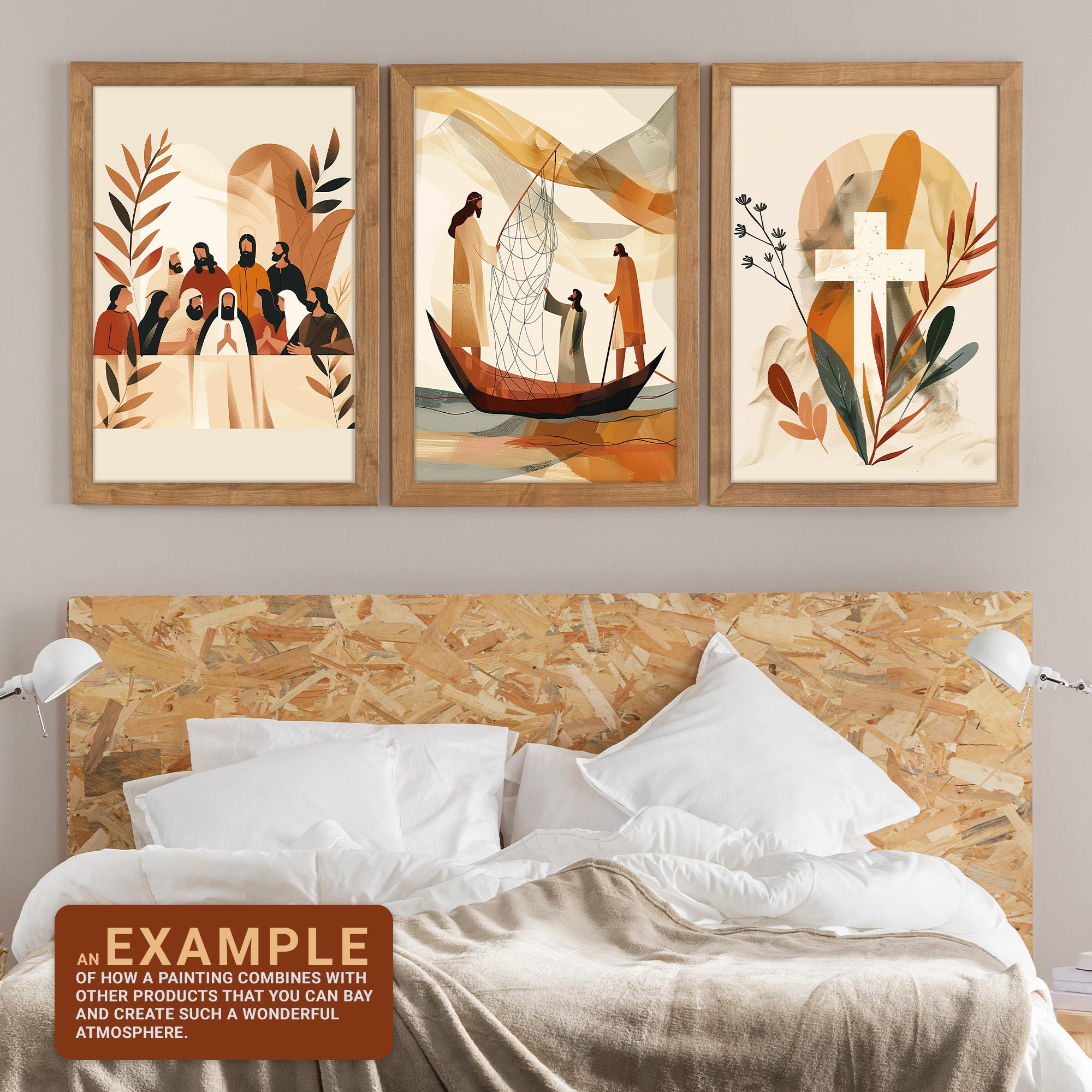 The Last Supper, Digital Print, Matthew 26:26-29, Jesus Art, Bible ...