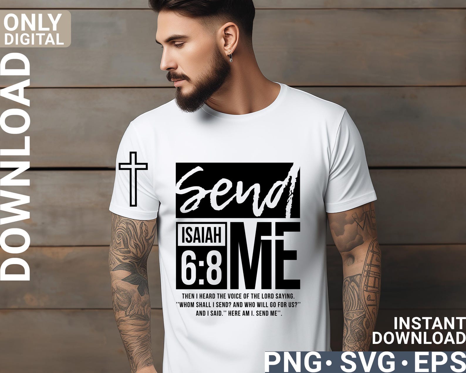 Send Me Svg Png, Jesus Svg, Bible Svg, Isaiah 6 8, Scripture Png ...