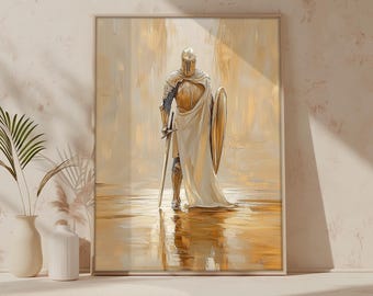 Armor of God digital wall art , Jesus Christian wall art, Bible Modern Christian,  Bible Verse art,  scripture decor, digital download