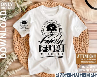 Family Reunion SVG png: Family Fun weekend, Family shirt, Vacation (digital download)