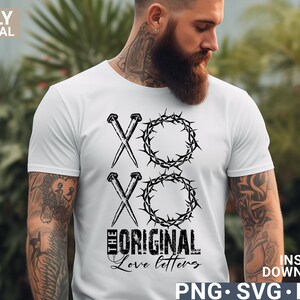 XOXO Las cartas de amor originales Diseño Svg, Camisa cristiana Svg, Pascua Svg, Jesús Svg, Fe Svg, XOXO Svg, Fe Svg, descarga digital