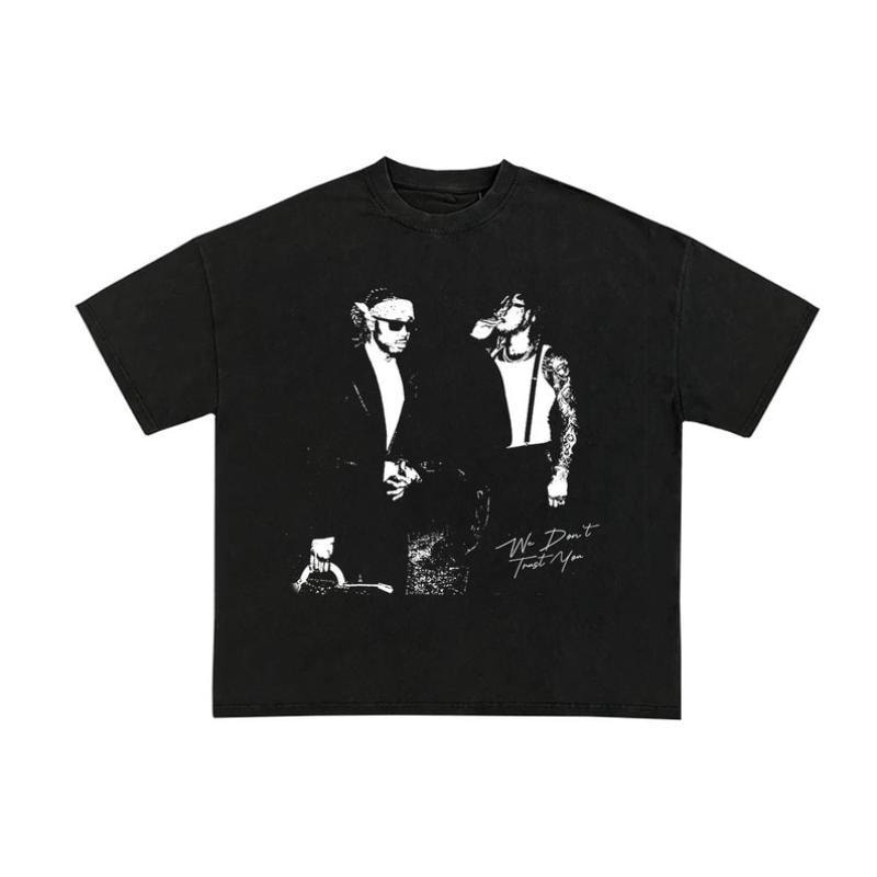 Future Tour Tシャツ Rap tee Metro Boomin Future Tour Tシャツ Rap tee Metro Boomin Future Tour Tシャツ