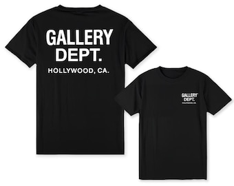 Gallery Dept Graphic Hoodie, Unisex Y2K Urban Shirt, Trendy Hip Hop Summer Graphic T-shirt, Retro Vintage Sweatshirt