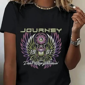 Journey Vintage Tshirt 1981 - Etsy