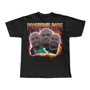 Dequavious Pork Funny Dank Memes T-shirt, Brainrot Hoodie, Meme Tees, Unhinged Tee, Offensive Merch, Inappropriate Sweatshirt, Weird Shirts