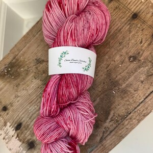 Hand Dyed Yarn - “Be Mine”