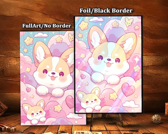 kawaii card sleeves Frog in lotus pool Lovely Trading Card Pokemon Cute
