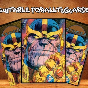 MTG-kortfodral, Thanos-kortfodral, TCG-kortfodralskydd, TCG-spelarens gåva, Commander-kortfodral