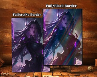 Riftbound Card Sleeves: Void Kai'Sa - TCG/MTG Magic Sleeve Protectors