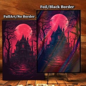 Blood Moon Manor-Premium Magic Card Sleeves – Ultra-Durable, High-Quality Protection for Collectible Cards