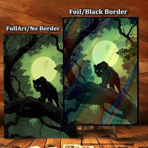 Black Panther Mtg Sleeves - Etsy Black Panther Mtg Sleeves - Etsy