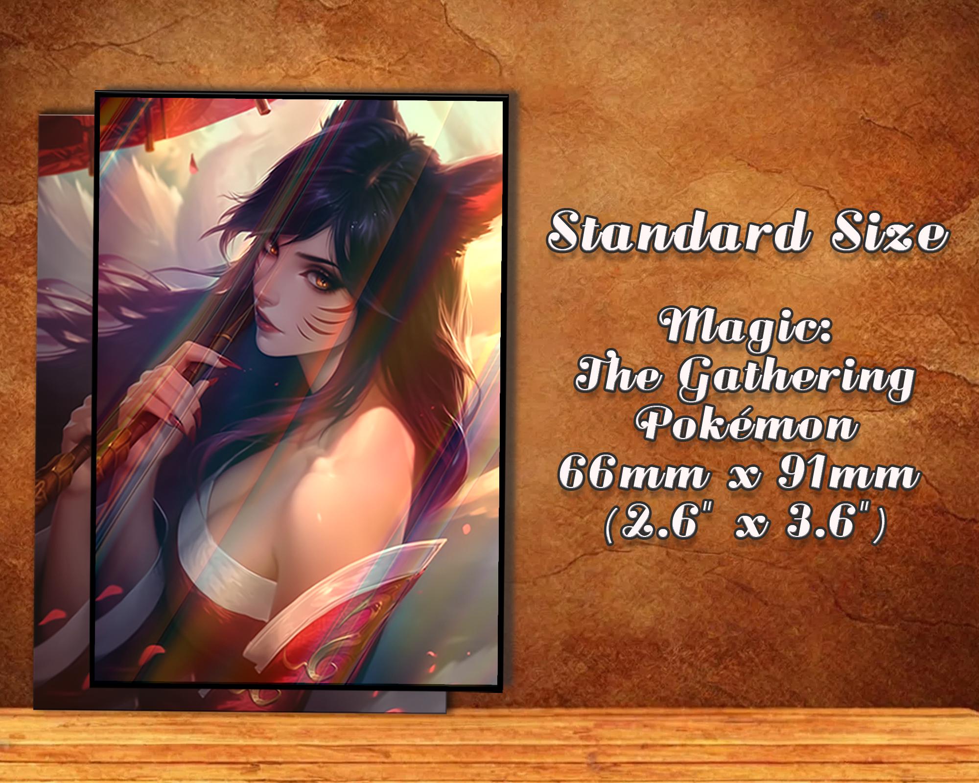 Ahri Card Sleeves - Etsy Ahri Card Sleeves - Etsy