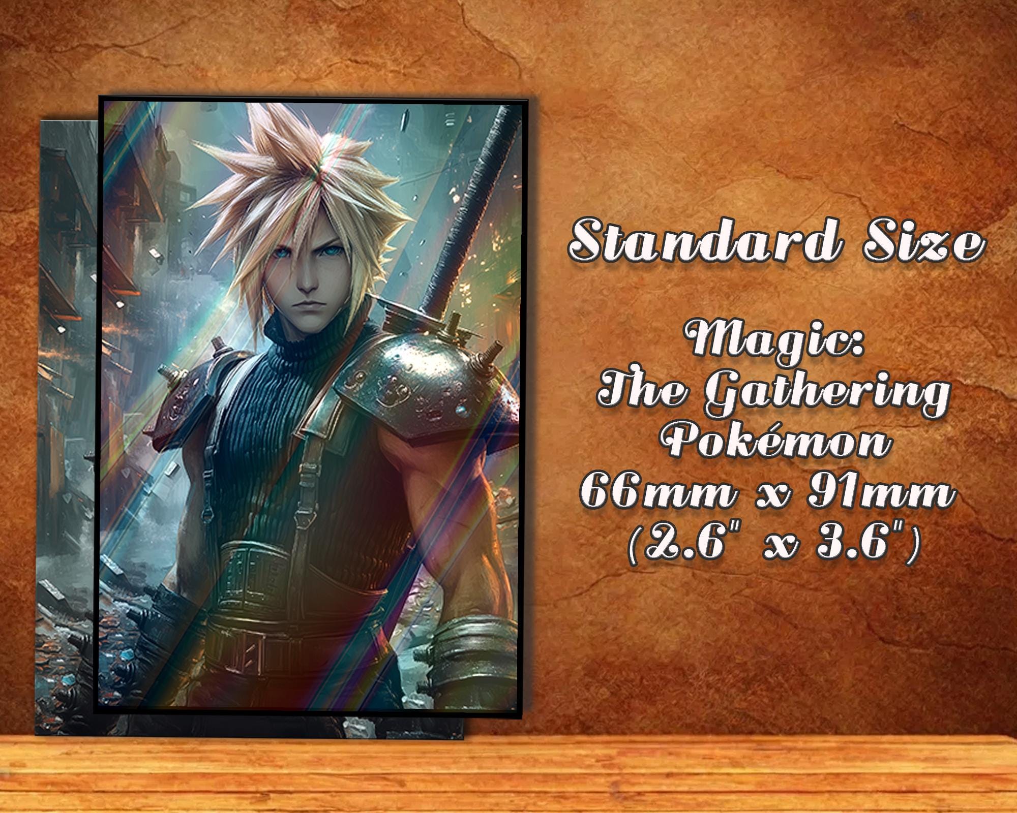cloud mtg card sleeves Amazon.com: Ultra PRO - Final Fantasy x Universes Beyond Cloud, Ex-Soldier  105ct APEX Deck Protector™ Sleeves for Magic: The Gathering main image 0