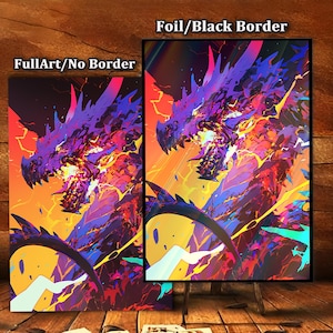 Colorful Dragon Roar MTG Card Sleeves: Ultra-Durable Protection