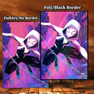 Spider Gwen Card Sleeves - Etsy Spider Gwen Card Sleeves - Etsy