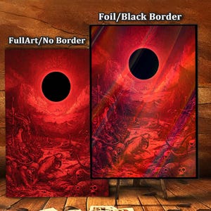 MTG Card Sleeves: Eclipse of Doom – TCG & Commander Protection for Magic and Card Games