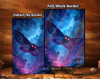 Mtg Sleeves: Mothman Encounter! 100+ Top Quality! Colorful, Sharp! This is  Your Deck -- Protected and Lookin' Good! - Etsy