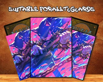 sonic the hedgehog card sleeves Amazon.com: Ultra Pro The Great Wave Off Kanagawa: 105ct APEX Deck  Protector Sleeves : Toys & Games main image 1