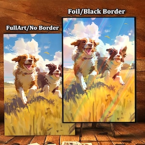 AI-Crafted Sunny Dog MTG Card Sleeves: Tournament-Ready Protection