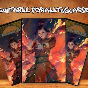 azula card sleeves MTG Card Sleeves, Cunning Azula Top Quality Detailed Magic: the Gathering Accessories