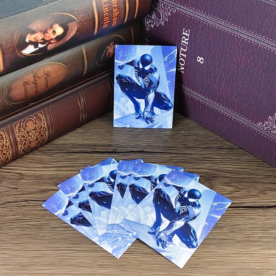 heroscape card sleeves MTG Card Sleeves, Urban Blue - Black Hero TCG Card Sleeve Protectors, Top Quality Magic Sleeves, Card Game Sleeves, Commander Card Sleeves