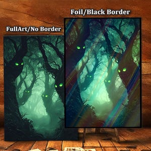 Gothic Haunted Forest Card Sleeves – TCG Card Sleeve Protectors,  Top Quality Magic Sleeves, Card Game Sleeves, Commander Card Sleeves