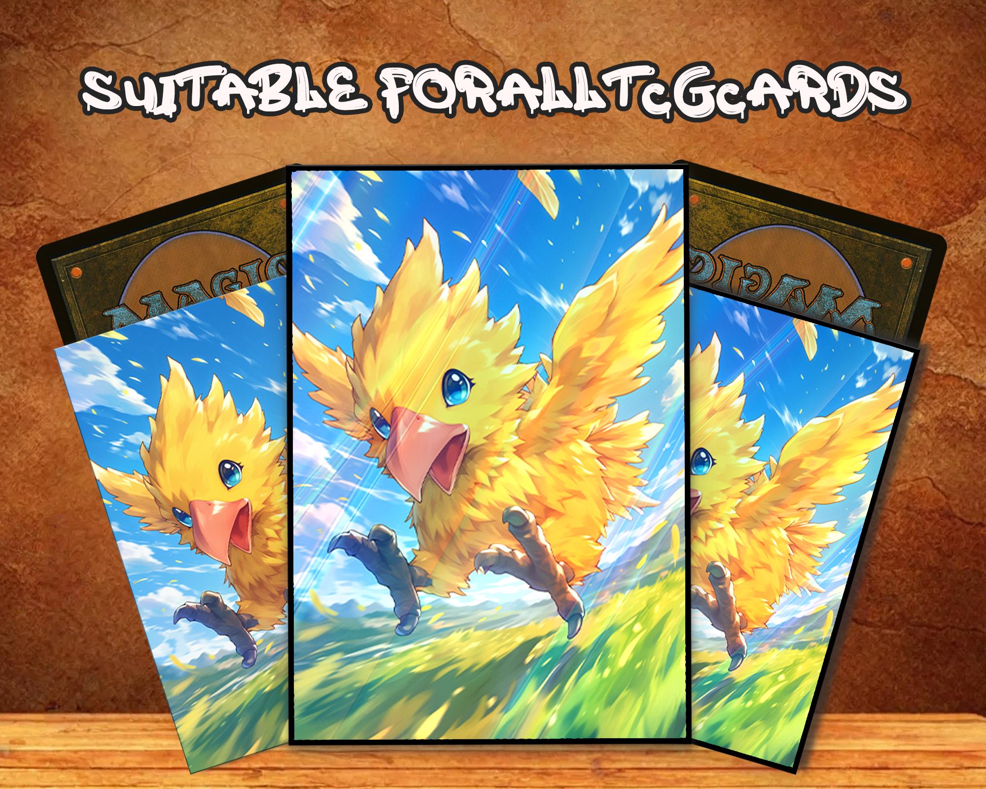 chocobo card sleeves Amazon.com: Ultra Pro Magic the Gathering Final Fantasy Chocobo Apex Deck  Protector Sleeves (105 Pack) : Toys & Games main image 1