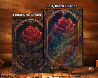 metal rose card sleeves One Piece Card Game main image 0