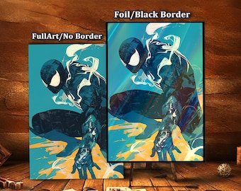 venom card sleeves Magic: The Gathering Marvel's Spider-Man Premium Art The first official MARVEL CHAMPIONS art sleeves MTG Card Sleeves, Venom Card