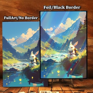 Bunny&#39;s Journey – TCG Card Sleeve Protectors, High-Quality Protection for Collectible Cards