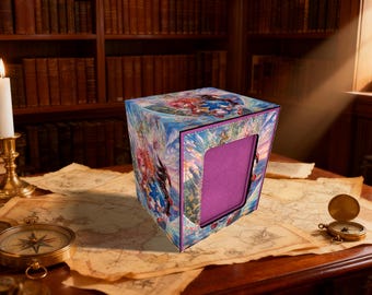 Deck Box, Sonic Team Adventure Card Leather MTG/Pokemon Storage - Holds 100+ Sleeved Cards