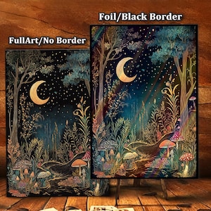 Forest Card Sleeves - Etsy