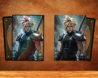 cloud strife card sleeves Final Fantasy 7 Cloud Strife - Standard Card Sleeves 60p FFTCG Hobby Japan