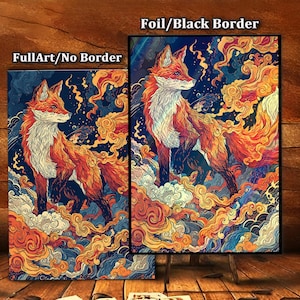 Mythical Fox Magic Card Sleeves – Ultra-Durable, High-Quality Protection for Collectible Cards