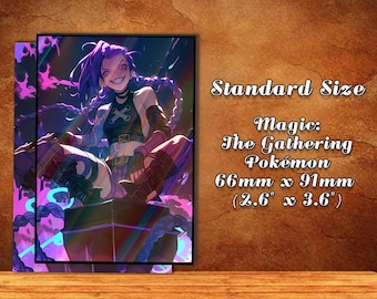 MTG Card Sleeves, Punk Art, TCG Card Sleeve Protectors, Top Quality Magic Sleeves, Commander Card Sleeves