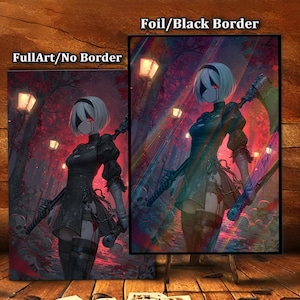 Crimson Reaper Girl – TCG Card Sleeve Protectors,  Top Quality Magic Sleeves, Card Game Sleeves, Commander Card Sleeves