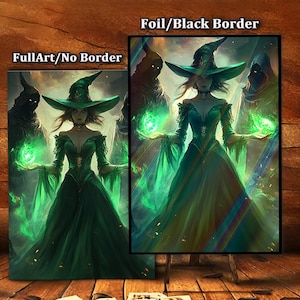 Mystic Sorceress-Premium Magic Card Sleeves – Ultra-Durable, High-Quality Protection for Collectible Cards