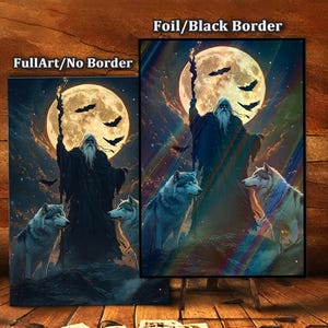 Wolf Master-Premium Magic Card Sleeves – Ultra-Durable, High-Quality Protection for Collectible Cards