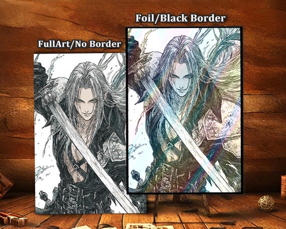 sephiroth card sleeves FINAL FANTASY TCG: FFVII %20Offers%20stylish%20protection%20with%20a%20textured%20outer%20shell%20and%20secure%20closure%2C%20ideal%20for%20long Final Fantasy TCG Cloud &