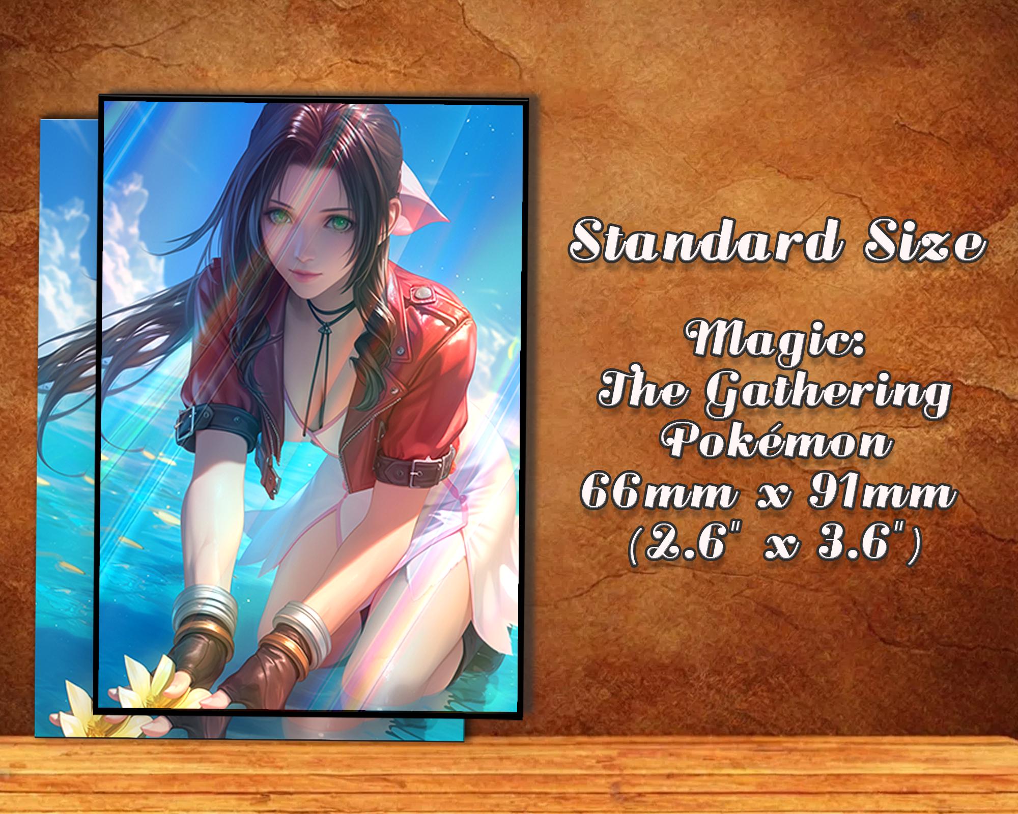 Mtg Card Sleeves Aerith - Etsy