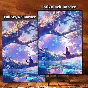 Solitary Cat - Premium Magic Card Sleeves – Ultra-Durable, High-Quality Protection for Collectible Cards