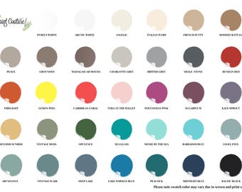 Paint Couture Paint Self Leveling Water Based Paint Acrylic paint for Furniture paint, Cabinet paint, Craft Paint, Mixed Media, Scrapbooking