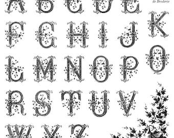 IOD Dessins de Broderie Stamp Set, Iron Orchid Designs Ships in 1-2 days!