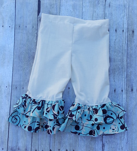 girls ruffle pants