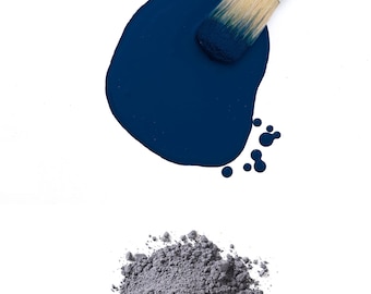 Night Swim Fusion Milk Paint - Ultra durável - Sem pinceladas - Tinta ecológica para móveis - Tamanho do testador 50 g