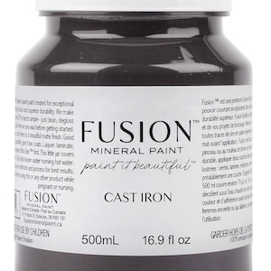 Cast Iron Fusion Mineral Paint Pint, Phoenix Retailer 1-2 day shipping!