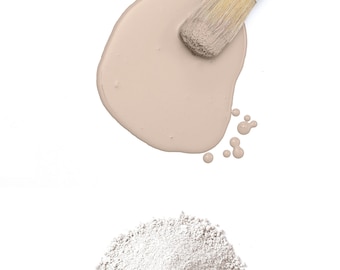 Oyster Bar Fusion Milk Paint - Ultra durable - No Brushstrokes - Eco Friendly Furniture Paint - Full Size 330 g
