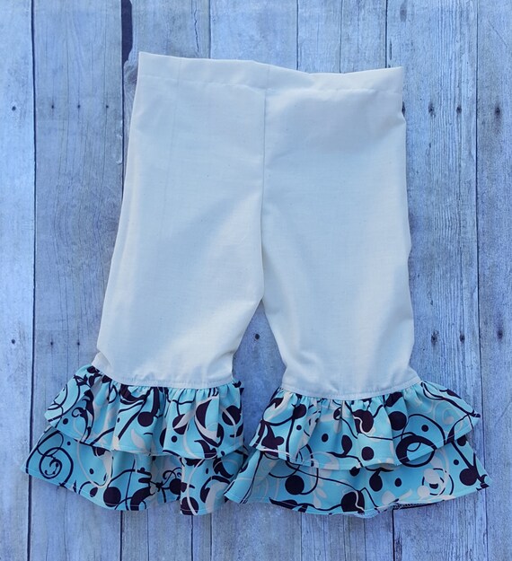 girls ruffle pants