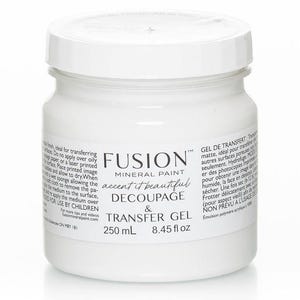 Fusion Mineral Paint Decoupage & Transfer Gel Spedizione in 1-2 giorni!