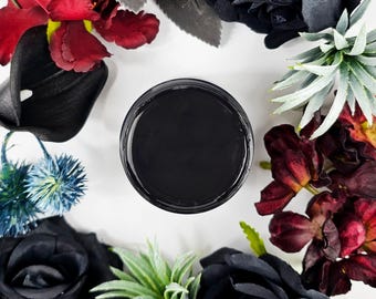 Vernice Couture Pitch Black Mineral Autolivellante a Base d'Acqua, Vernice Acrilica, Vernice per Mobili, Vernice per Mobili, Vernice per Artigianato, Tecnica Mista